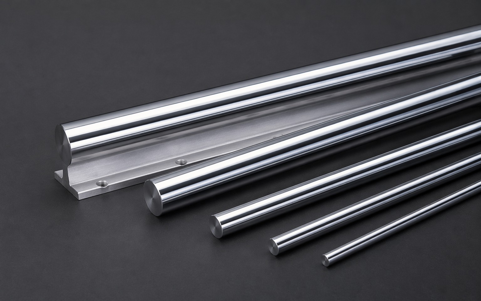 LM Shaft hardened chrome rods